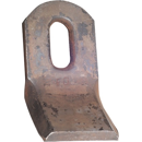 Couteau-Y pour broyeur 98x40mm NOREMAT 123692 adaptable - Blacksteel©