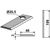 KM-Klinge, glatt 109x40x3LochØ: 20,5 mm 80138 Kverneland / Agram / Taarup Nachbau 