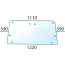 Vitre arrière de machine agricole MASSEY FERGUSSON 3476182M1 adaptable