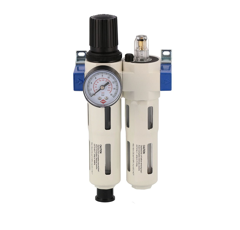 Wartungseinheit Öl-/Wasserabscheider Druckminderer und Öler 1/4"