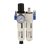 Wartungseinheit Öl-/Wasserabscheider Druckminderer und Öler 1/4"