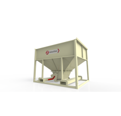 Trémie stockage - Grains | 1000 L