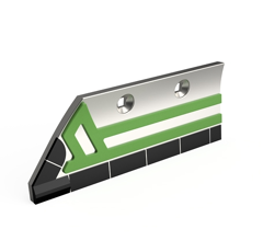 Soc de rasette Gauche carbure et rechargement pour charrue DURO 6603 adaptable