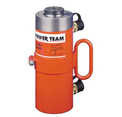 Allzweckzylinder doppeltwirkend RD-Reihe  Hubkraft 23,4 to., Zugkraft 7,3 to., 158,8 mm Hub, Aussen Ø 101,6 mm, Bauhöhe eingefahren 314,3 mm,Arbeitsdruck max. 700bar SPX Power RD256