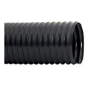 Gaine Polyuréthane noir souple renforcée spire acier cuivrée Ø100 à 160 mm