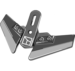 Flügelschar 370mm - Mehrere Marken