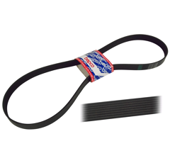 Courroie 8 gorges 1190 mm pour machine agricole JOHN DEERE R164820 adaptable