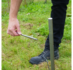 BARRE d'enfoncement 1,42 m pour ancre apex - GRIPPLE