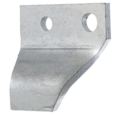 Racleur tournant gauche pour bec à maïs KEMPER LCA69805 adaptable