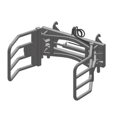 Pince balle hydraulique 805mm pour FAUCHEUX BLANC adaptable