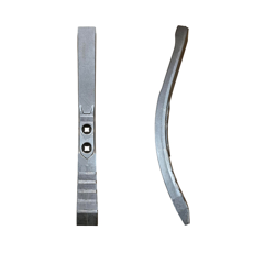 Soc de cultivateur carbure, plaquettes arrière et plaquette latérale HORSCH 24221700 adaptable