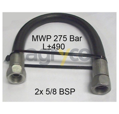Tuyau hydraulique avec raccords pour téléscopique JCB 614/04700 adaptable