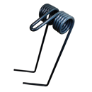 Griffe Ø10mm gauche pour semoir SULKY 981420 adaptable - Blacksteel©