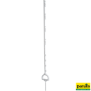 Lot de 10 piquets étriers en plastique 155 cm - PATURA