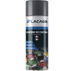 Peinture de finition Gris DEROT aérosol 400ml| LACAGRI