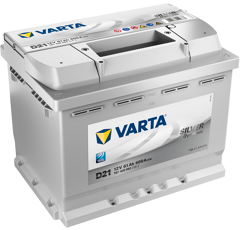 VARTA SILVER dynamic Starterbatterie 12 V 61AH (C20) 600 A