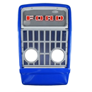 Nez de capot pour tracteur FORD D4NN8N202D adaptable