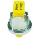 Buse pulvérisateur double fente DG TJ60 110° 02 Jaune - TEEJET