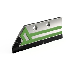 Soc de rasette Gauche carbure et rechargement pour charrue KUHN HUARD 633312 adaptable