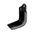Lame gauche pour Fraise/Rotavator MASCHIO/GASPARDO 24100405 adaptable - 