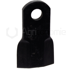 Couteau droit pour broyeur 130x50mm NOBILI adaptable 