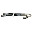 Tuyau hydraulique avec raccords pour téléscopique MANITOU 52522674 adaptable