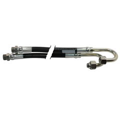 Tuyau hydraulique avec raccords pour téléscopique MANITOU 52522674 adaptable