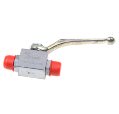 Blockhahn  CES 12/M20x1.5 zink/nickel beschichtet  BKH12SZN