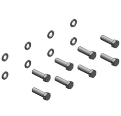 Schraubensatz 110x100 M16x50 10.9 (8Stk.) Scharmüller