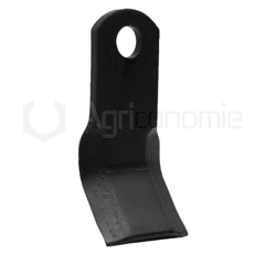 Couteau-Y pour broyeur 145x50mm COSMA 191100126 adaptable 