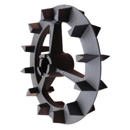 Disco Crosskill dcho. Ø 400 mm para rodillo desterronador LEMKEN 4239011 adaptable
