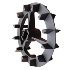 Disco Crosskill dcho. Ø 400 mm para rodillo desterronador LEMKEN 4239011 adaptable