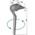 Dent Gauche pour herses rotatives MASCHIO / GASPARDO 36100160 adaptable 