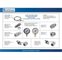 Manometer SPGANALOG250 