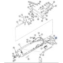 Support pour moissonneuse batteuse CASE IH|FORD 1309186C3 adaptable