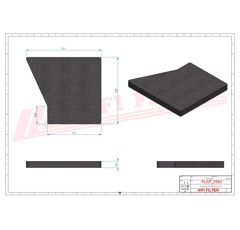 Filtre habitacle adaptable HIFI FILTER SC50308CA