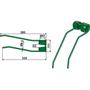 Federzinken grün für KVERNELAND 66830000 Nachbau  