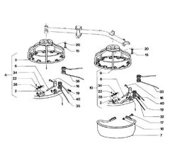 Ressort de relevage pour andaineur VGPZ171 origine
