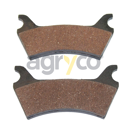 Kit plaquette frein pour téléscopique MANITOU 749818 adaptable