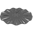 Gewellte Scheibe, Ø 460x4 mm Kuhn by Niaux