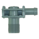 Porte buse extrémité monojet sans anti-goutte 10mm 18x150 Mâle - TECNOMA