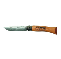 Couteau OPINEL lame acier carbone 8vrn