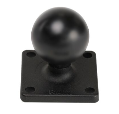 Base à platine carré avec boule Ø 3,81 cm | RAM