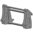 Interface pour chargeur frontaux EURO/CLAAS SCORPION adaptable