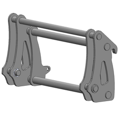 Interface pour chargeur frontaux EURO/CLAAS SCORPION adaptable