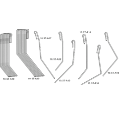 Kit de 30 peignes pour semoir AMAZONE 201936 adaptable - Blacksteel©