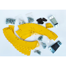 Kit-lames de scie pour JOHN DEERE LCA78532 adaptable - Blacksteel©