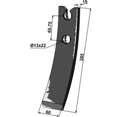 Scharspitze Strom Nachbau 101IND777