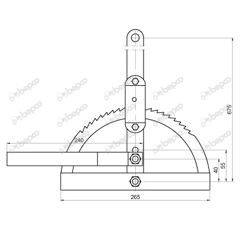 BREMSHEBEL für Anhänger