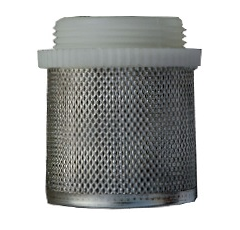 Crépine en inox filetée mâle 11/2 adaptable